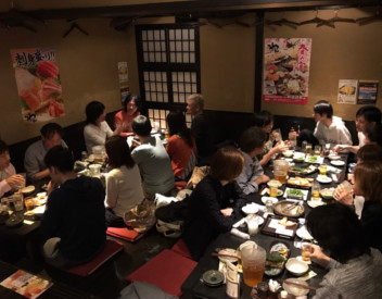 レッスンでは話せない事も話せる交流会!